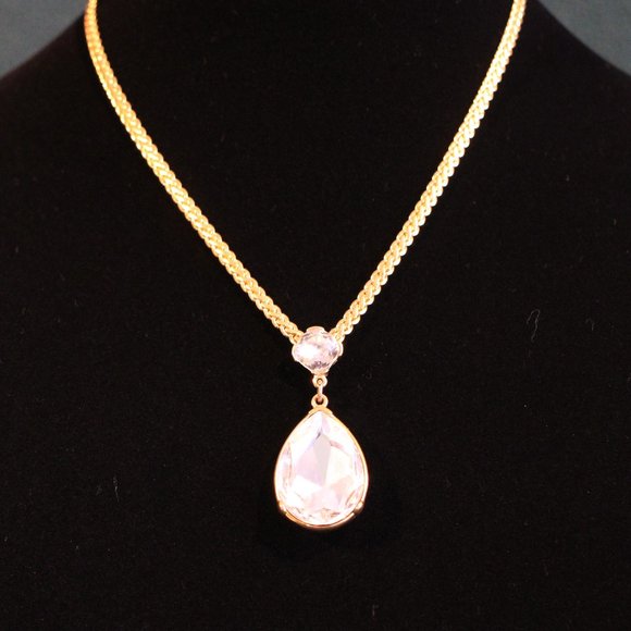 Gold Plated Tear-Drop Necklace (GN0001) - Picture 2 of 11